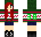 em vs minecraft xmas skin