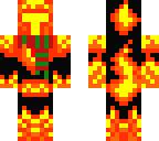 pyro knight with a scarf