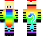 rainbow boy cat