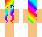 rainbow girl