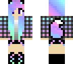 rainbow plaid