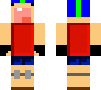 random skate boarder