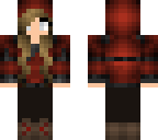 red warrior girl