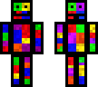 rubix cube rainbow guy