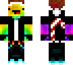 santa rainbow