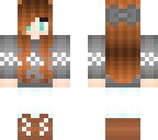 simple winter girl