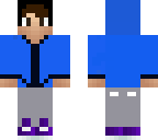 the boy in blue