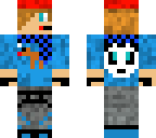 winter glalie skin with a scarf