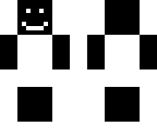 black and white person