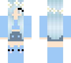 blue girl