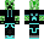 blue hoodie creeper
