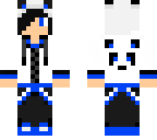 blue panda