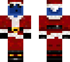 blue santa slime