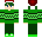 chris christmas green