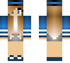 cute blue fedora