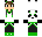 guy panda green