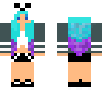 high school girl panda edit