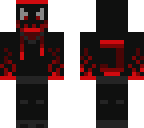 hoodie red monster