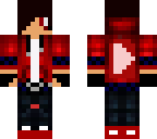 my first skin - youtuber boy 