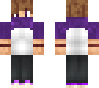 purple cool boy