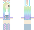 rainbow bunny chibi edit