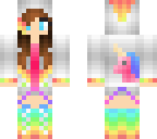 rainbow unicorn hoodie girl