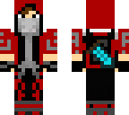 red thief with sword