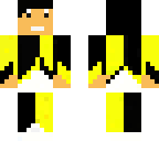 skin black and yellow