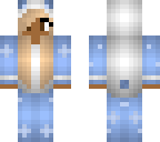 snow panda onesie