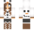 snowman girl