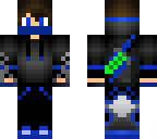 teen boy with headphones and bandit