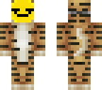 tiger with yellow mask