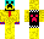 yellow creeper with toe