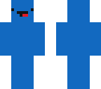 blue man