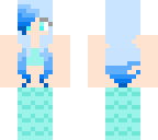 blue mermaid