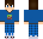 blue pajama boy