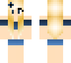 blue swimsuit x3