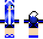 blue wolf girl