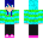 colorful blue boy