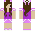 cute purple kitty cat chibi