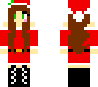 cute santa girl