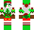 ghost ace as a christmas elf edit