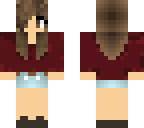 girl burgandy 