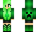 green girl