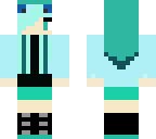 mint n black cat