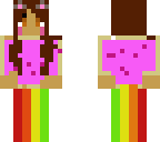 my sisters nyan cat onsie