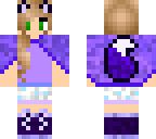 my wolf girl blue purple