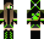 neon green girl