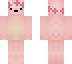 pink flower bear