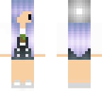 purple hair girl
